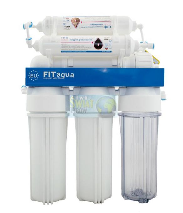 Filtr kuchenny RO7 - 75 GPD - ODWRÓCONA OSMOZA - filtr polskiej firmy FITaqua