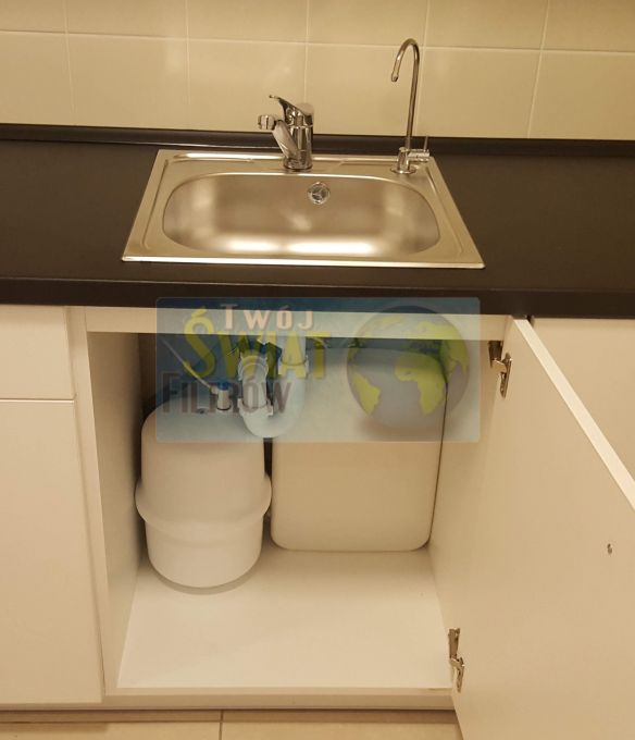 Filtr kuchenny RO SLIM - 75 GPD - ODWRÓCONA OSMOZA - filtr polskiej firmy FITaqua